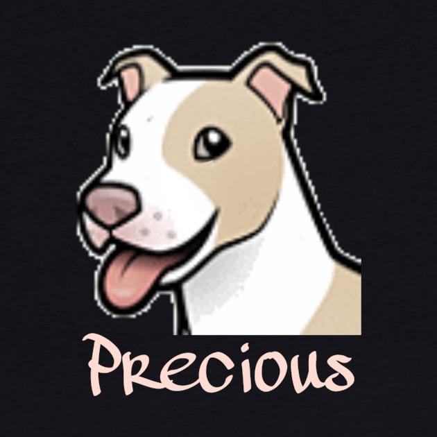 Precious the Pitbull Tee by snky_n3s_